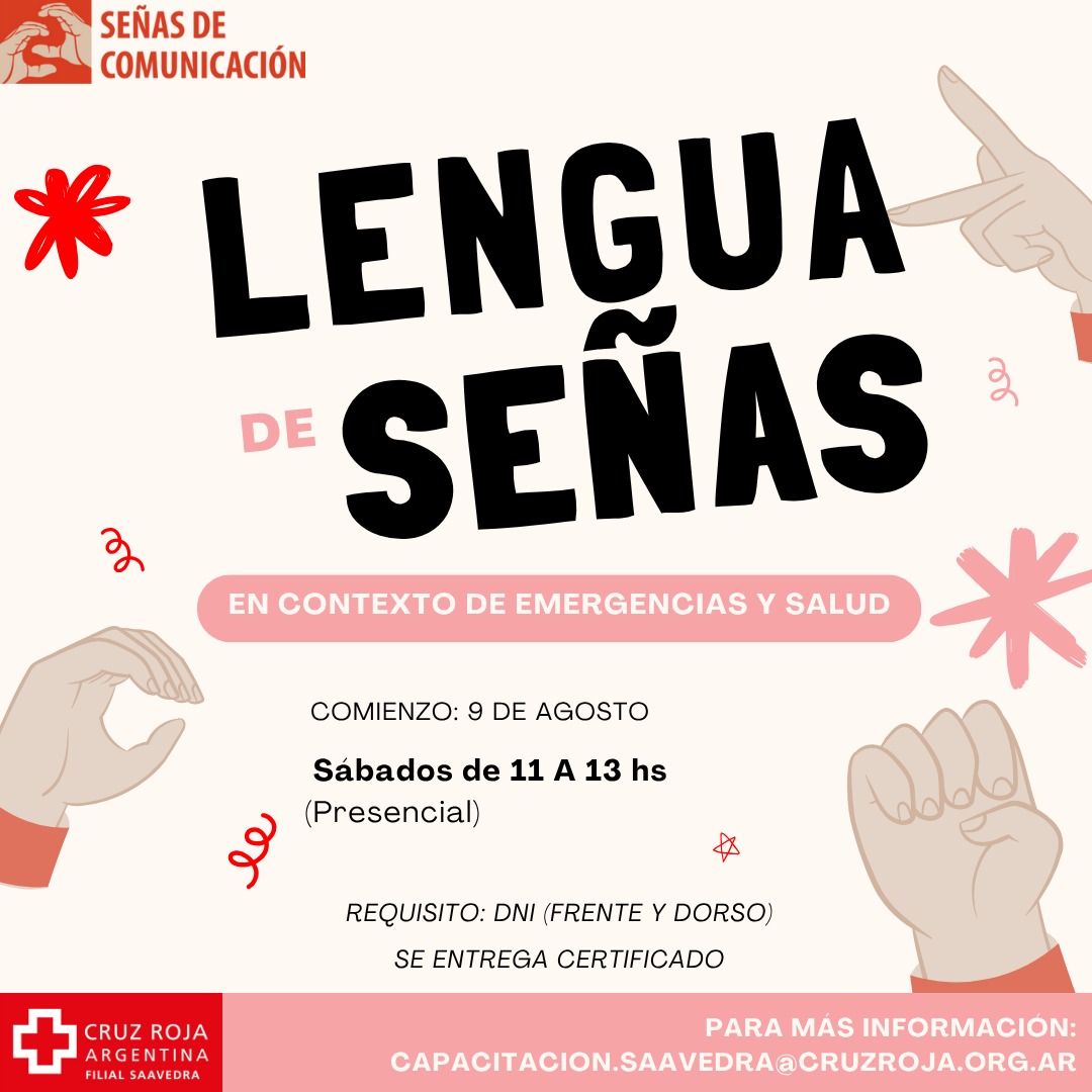 Cursos LSA presenciales Julio 2025 Emergencias y salud